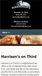 Mobile Screenshot of harrisonsonthird.com